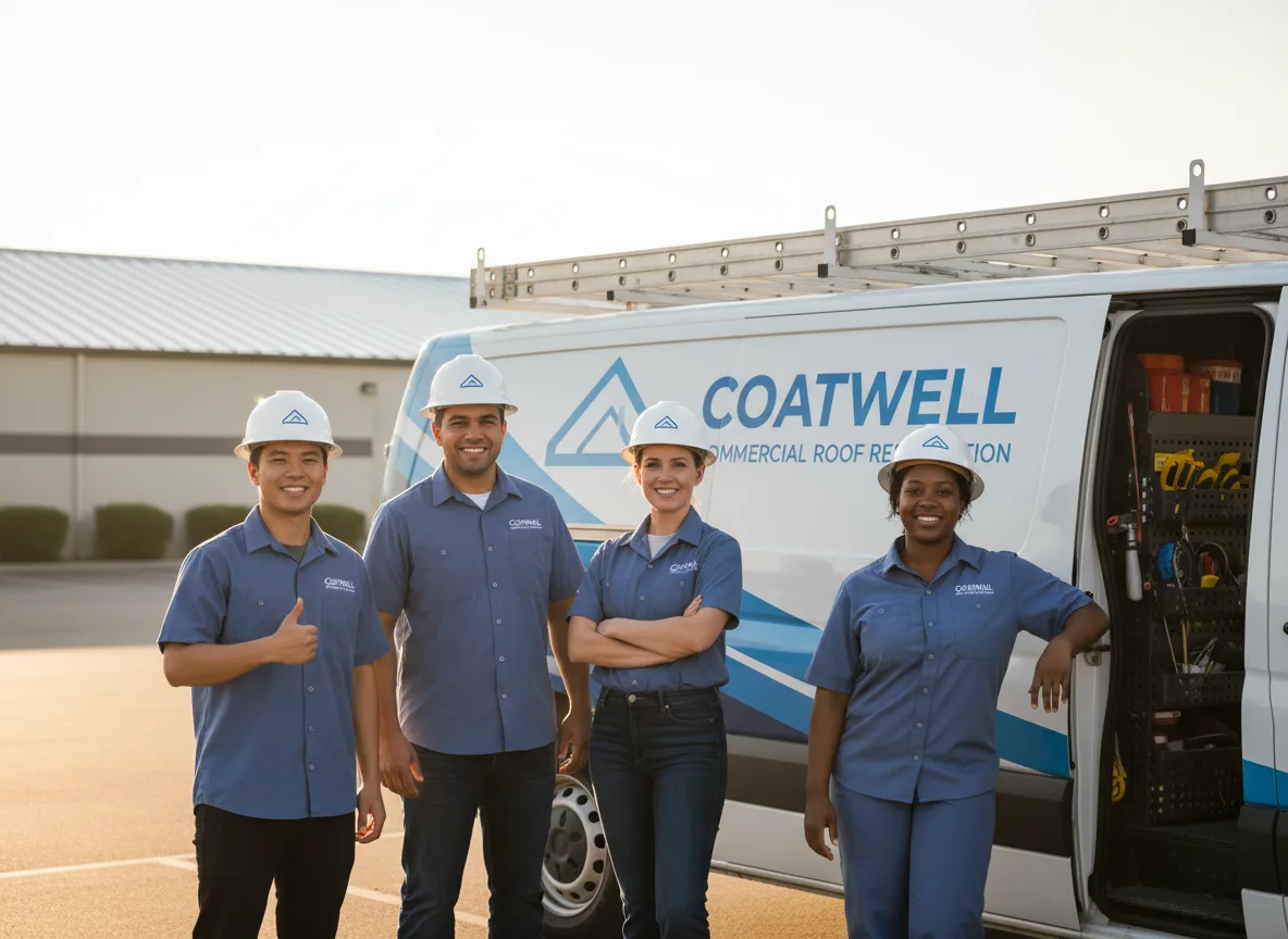 Commercial roof coating company in Yorktown, TX